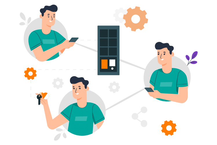 Automatic Key Exchange
