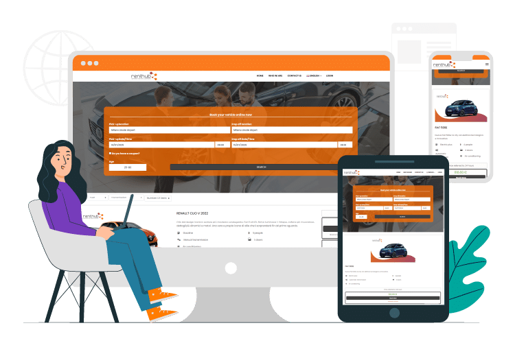 Sito Internet per Gestionale Noleggio