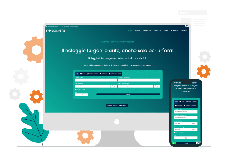 Noleggiora - sito web by Renthub