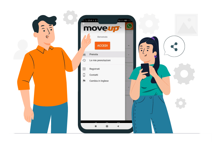 sviluppo app per autonoleggio MoveUp